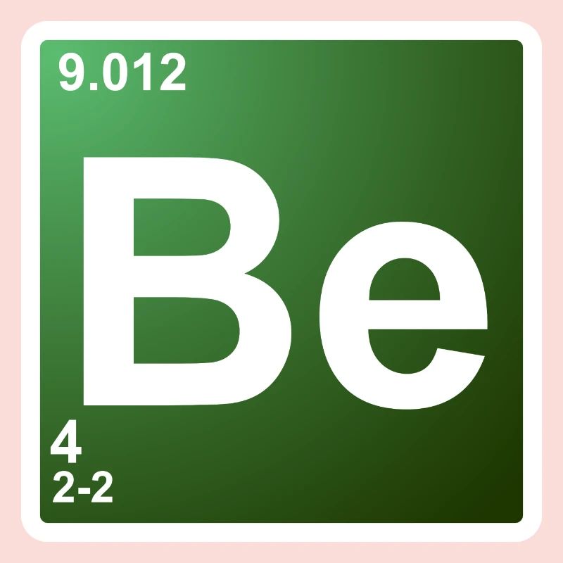 BE - Élément de chimie du béryllium 4