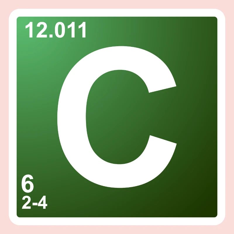 C - élément de chimie du carbone 6