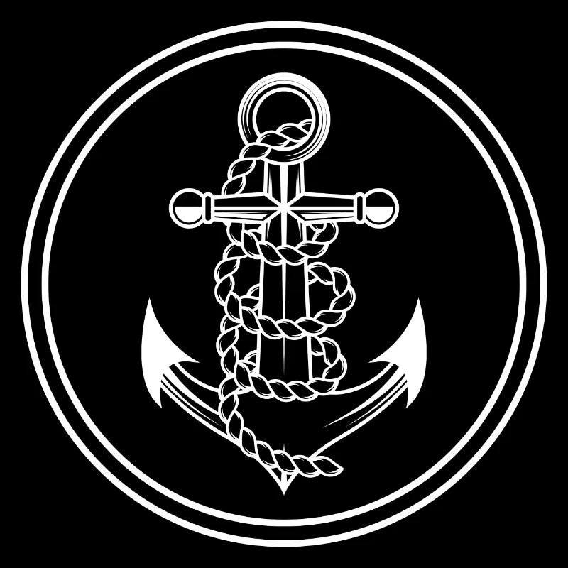 Anker Silhouette Symbol