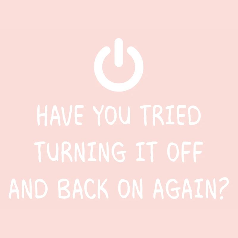 Turning it off programming informatique cadeau