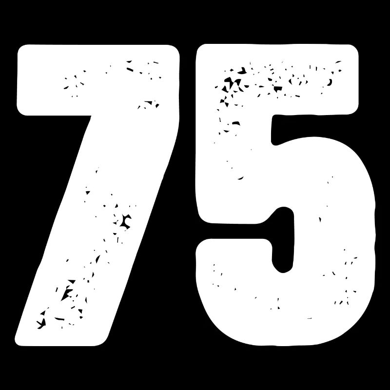 75 Maillot numéro