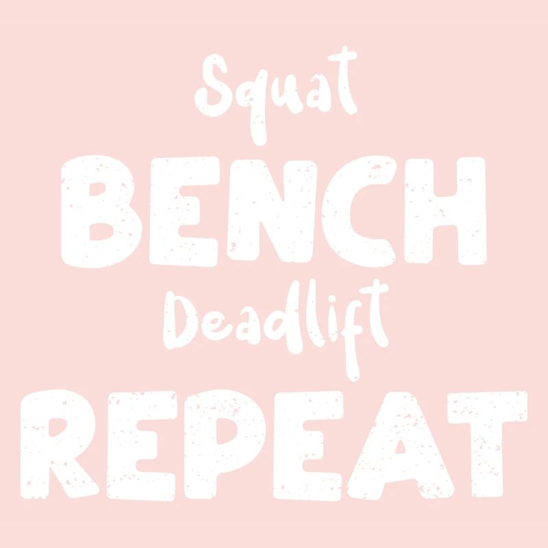 Squat Bench Deadlift Répéter