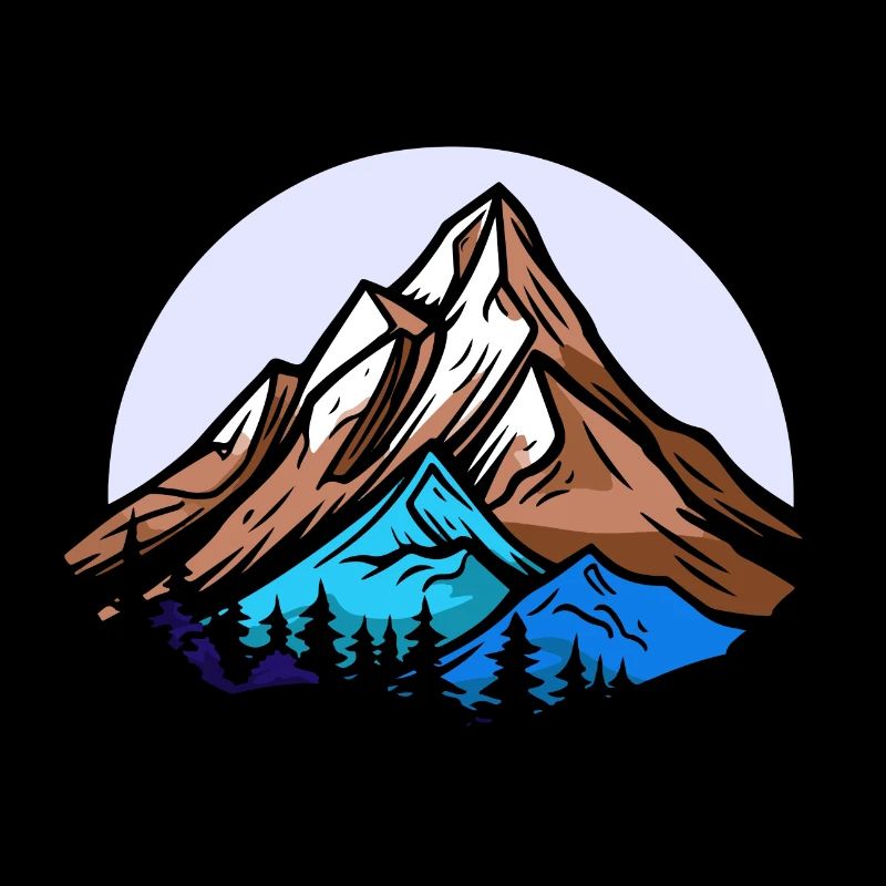Alps Mountains Symbol