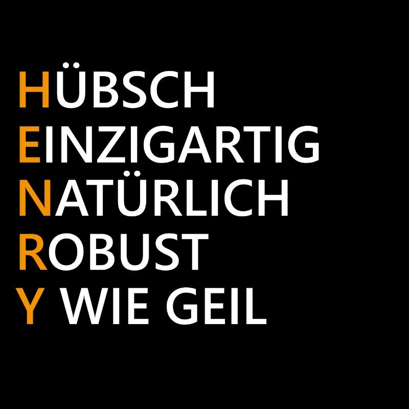 Henry Name Geschenk