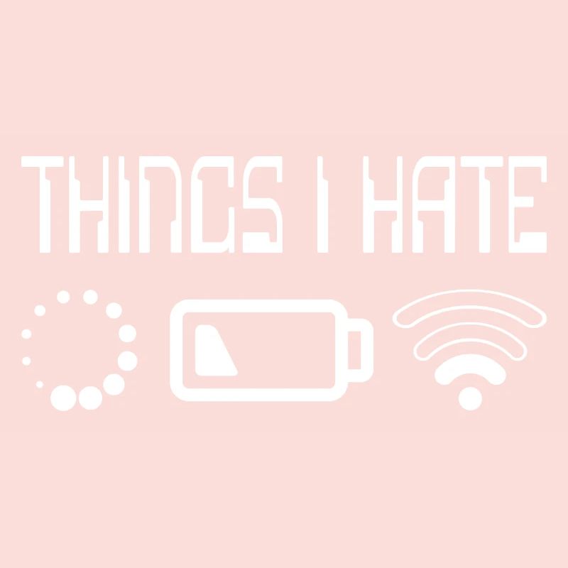 Things I Hate Programmer Outfit Gamer Fun Gift Ide