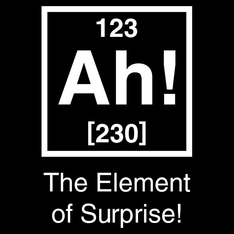 Chimie Nerd Blague Blague Drôle élément de dire