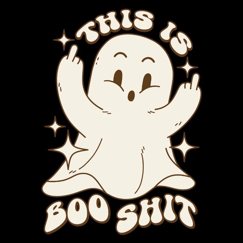 This is Boo Shit - Ghost Saying Funny Halloween