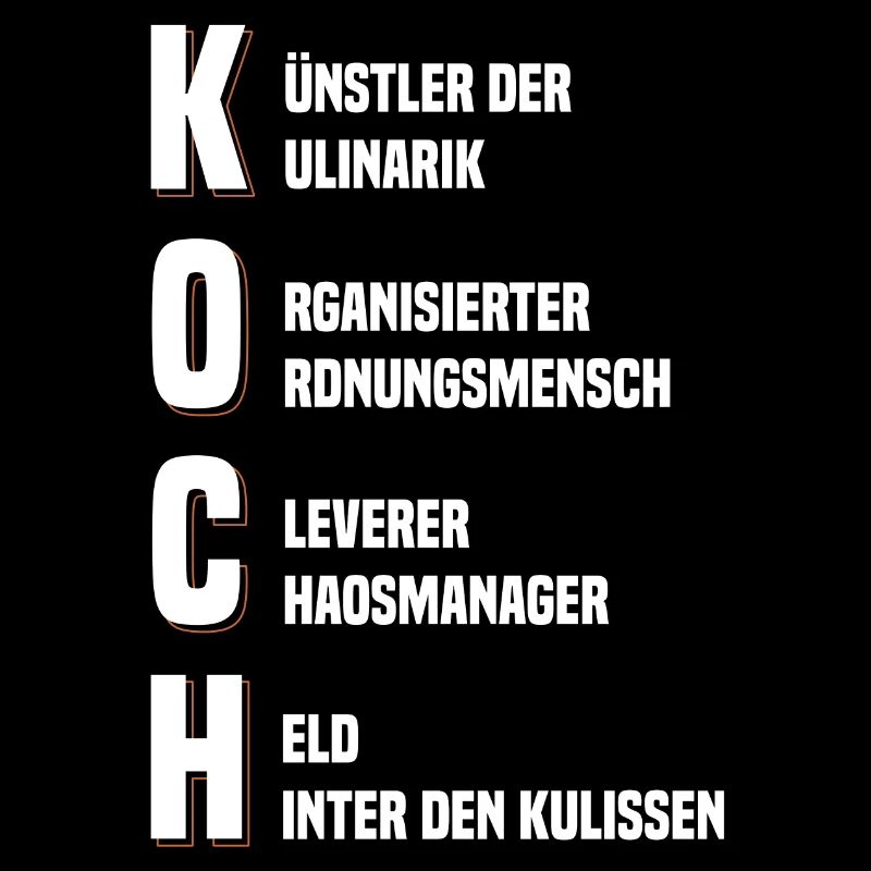 Koch - Eigenschaften des Wortes Koch