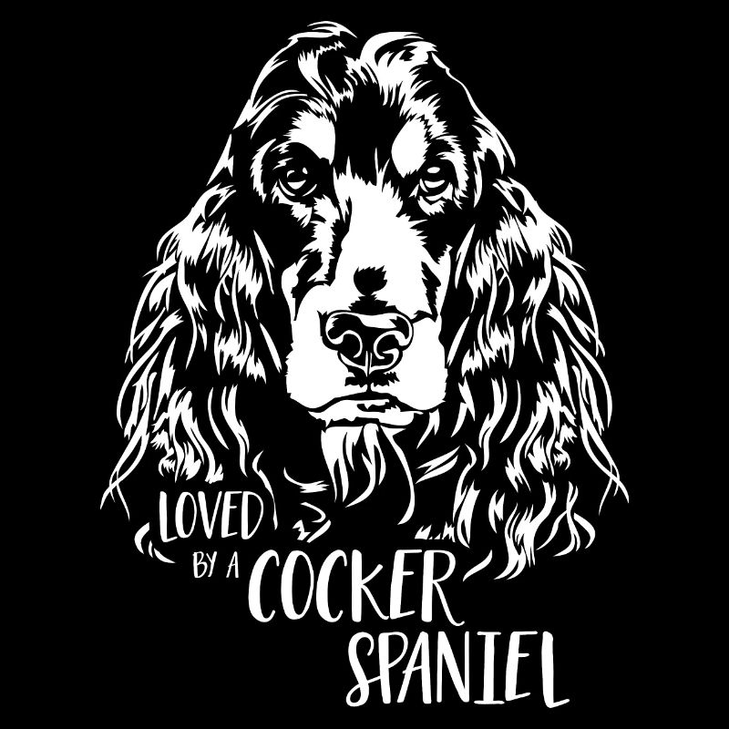 COCKER SPANIEL Chien Disant Chiens Dire Chiens