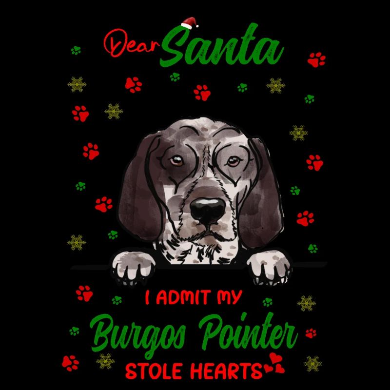 Burgos Pointer Hund Weihnachten Hunderasse