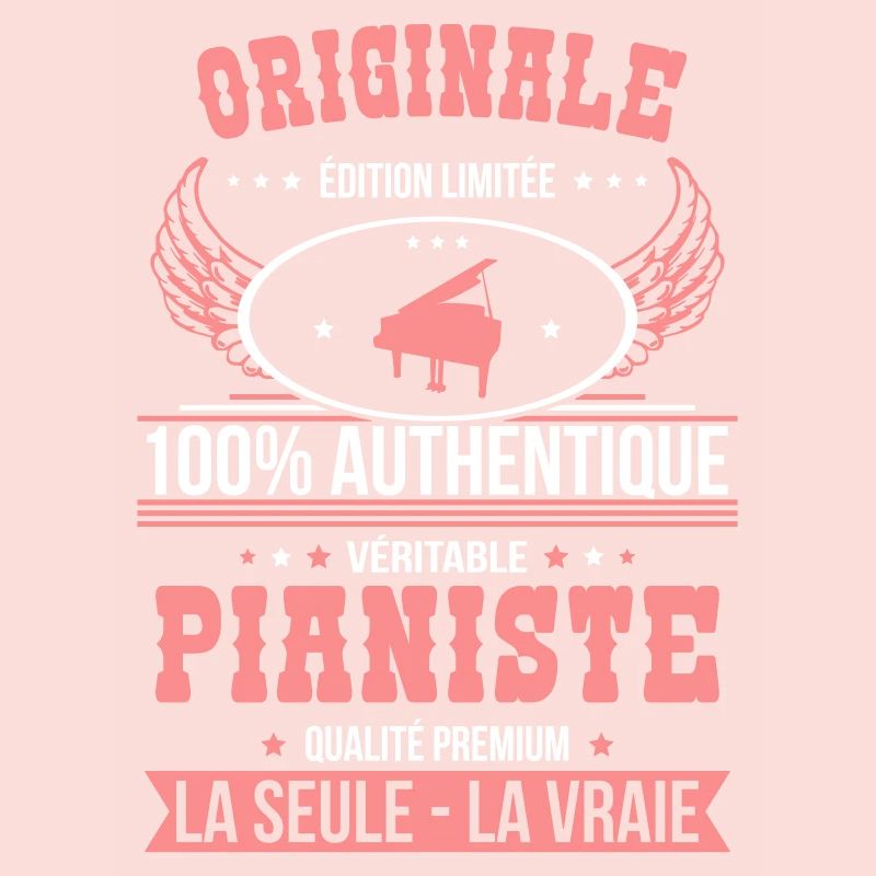 Authentique et véritable pianiste - Originale