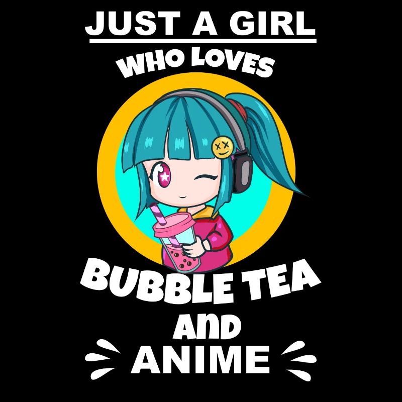 Bubble Tea Bubble Tea Girl Cadeau