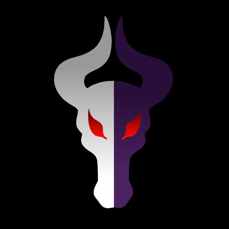 Tête de dragon à double face