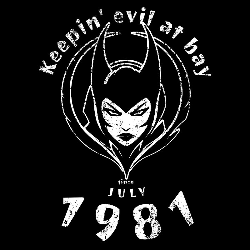 44. Geburtstag Keepin evil at bay since 07/1981