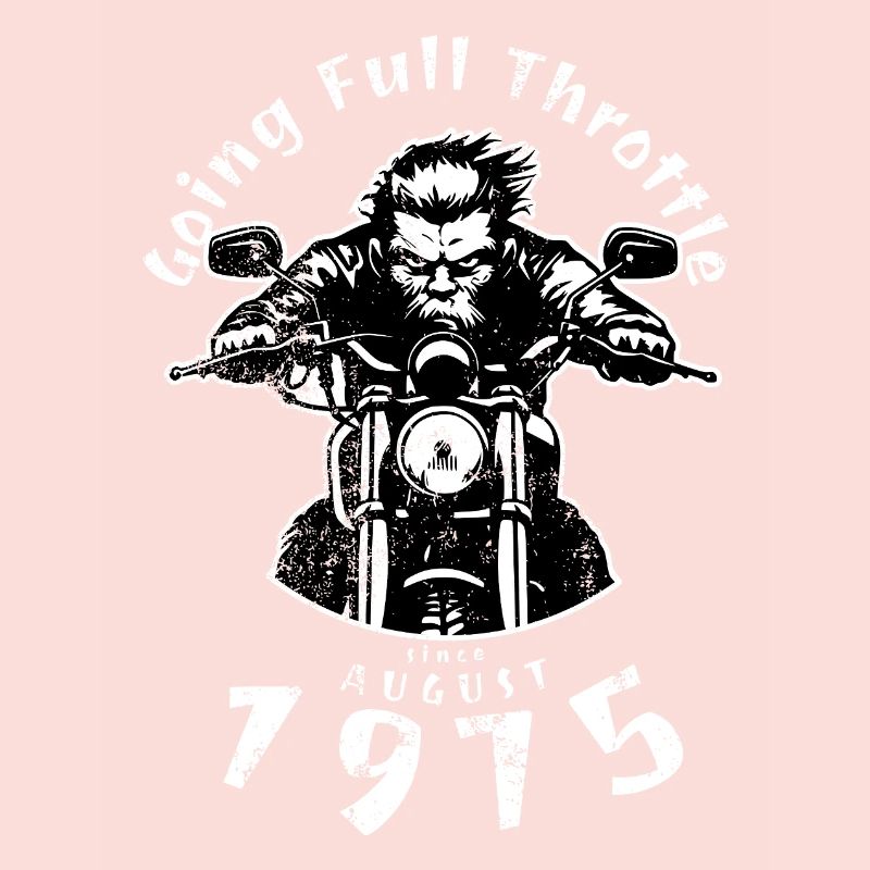 50. Geburtstag Going Full Throttle Since 08/1975
