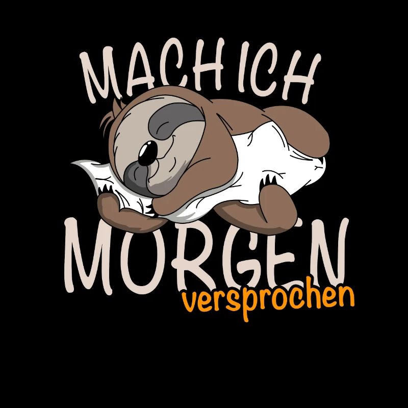 Faulenzer Faultier - Mach Ich Morgen versprochen