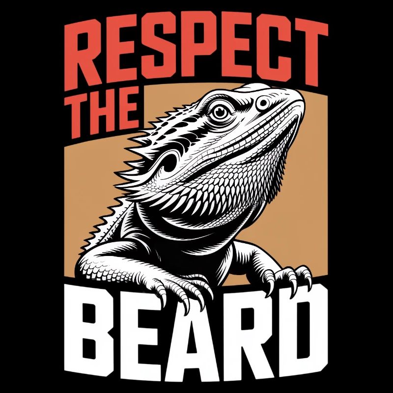 Respect the Beard! Bartagame Reptil Terraristik