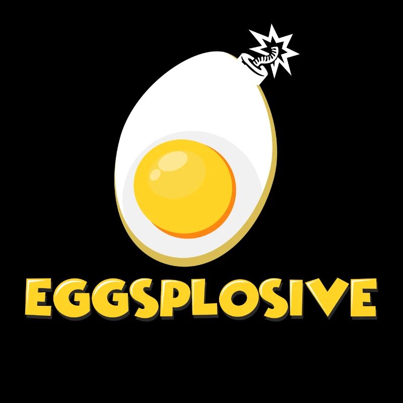 Ei Huhn Witzig Lustig Geschenkidee Explosiv Bombe