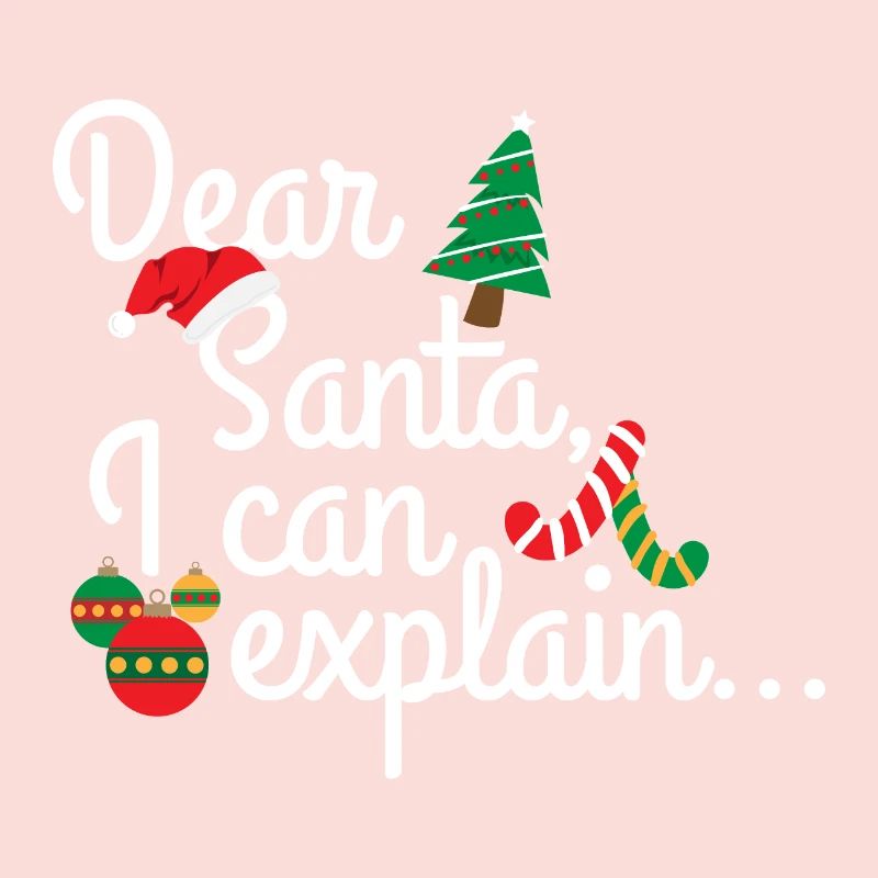 Christmas Dear Santa I can explain -Gift idea