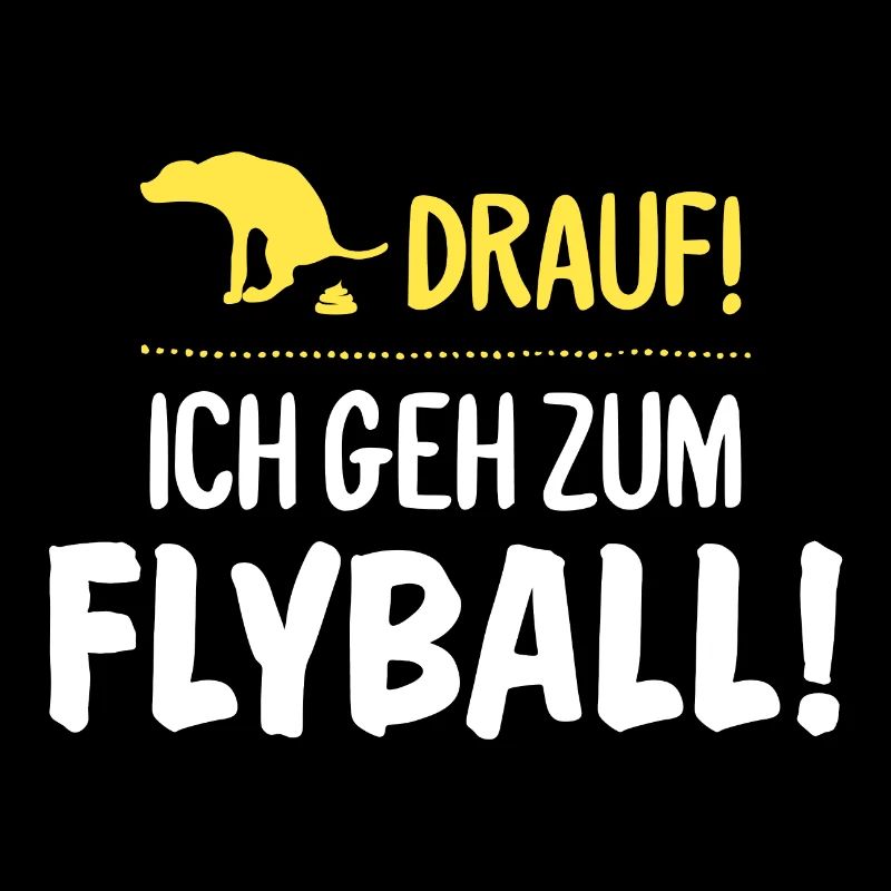 Lustiger Spruch Hunde Flyball Geschenk