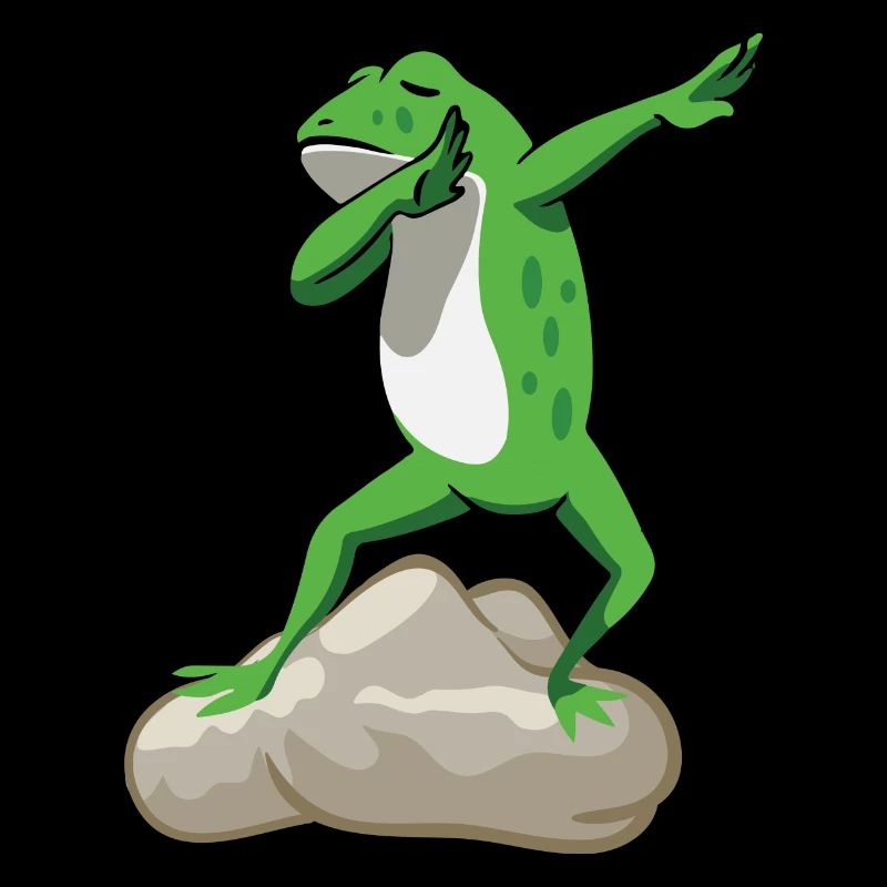 Frog Dab - T Shirt with Dancing Frog