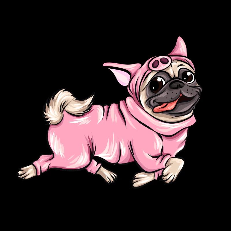Jogging Running Pig Dog Training Gift