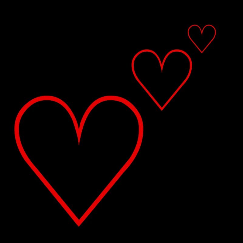 Coeur rouge Idée de cadeau Idée cadeau