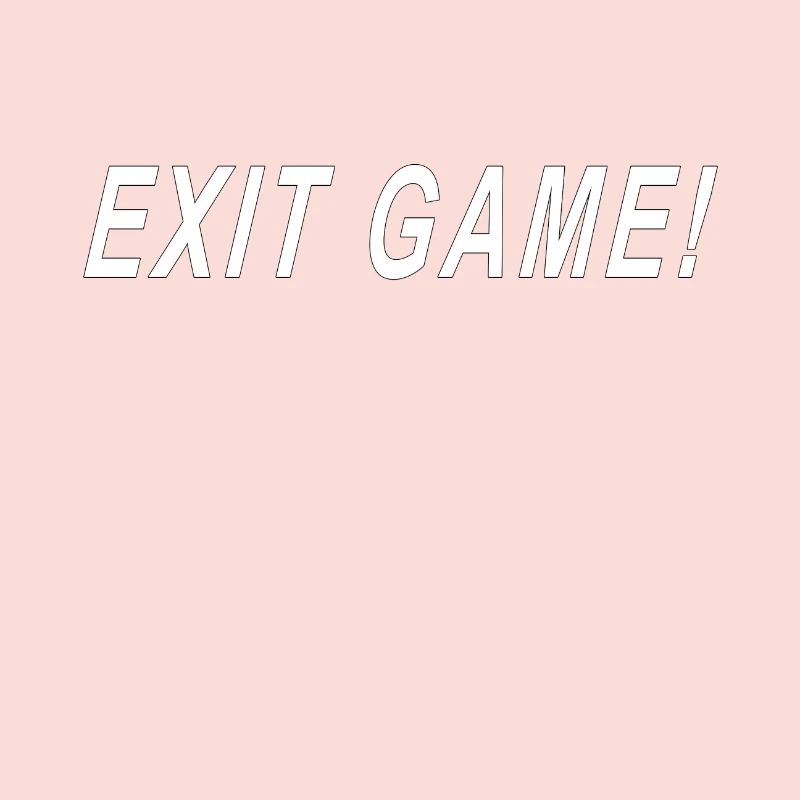 Exit Game simulation miroir noir