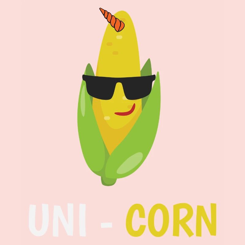 Funny Sweet Corn Uni-Corn Maiz Gift Idea