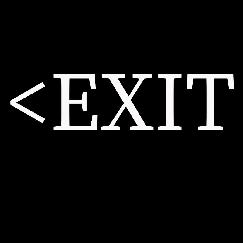 EXIT TUMBLR TSHIRT