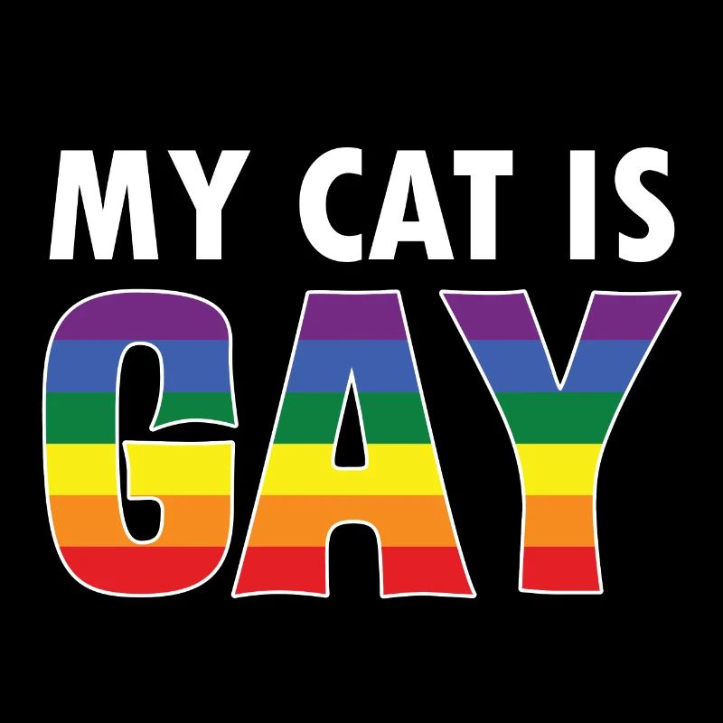 LGBTQ Katze | Schwul Regenbogen Katzen Geschenke