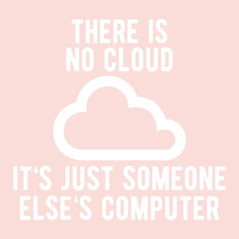 It`s just someone else`s Computer Admin Geschenk