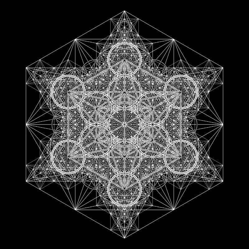Metatrons Super Structure White