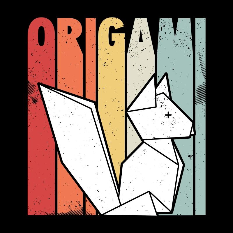 Origami fox | Paper fold animals gift ideas