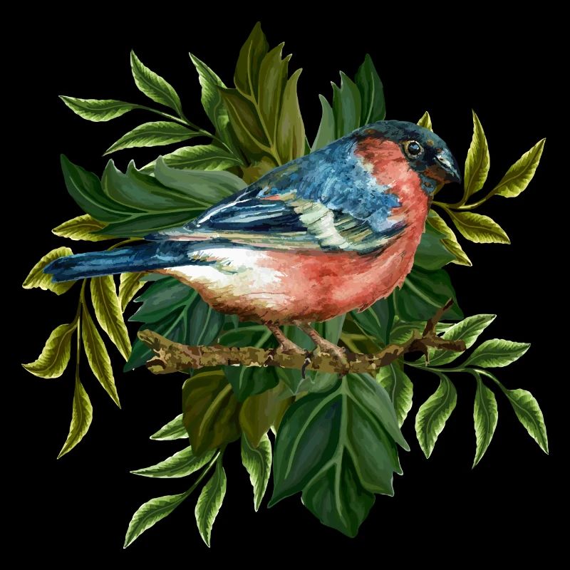 Oiseau coloré