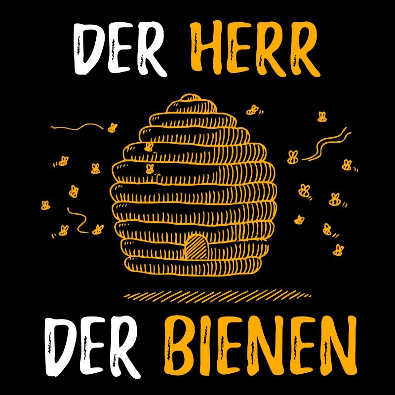 Der herr der bienen Geschenk Imker Honig Spruch