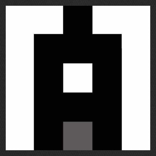symbol M schwarzweiß