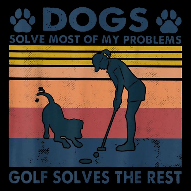 Golf Frauen Golfschläger Hunde Geschenk