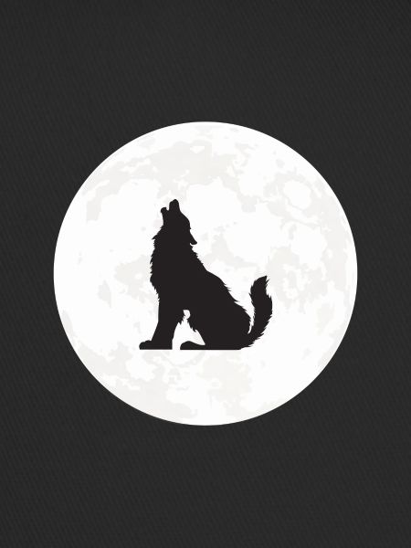 Wolf Mond Werwolf Vollmond