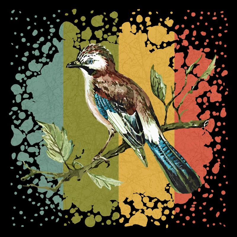Oiseau coloré