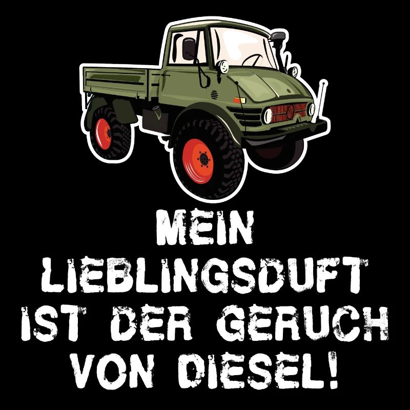 Mein Lieblingsduft ist Diesel! Unimog - Oldtimer