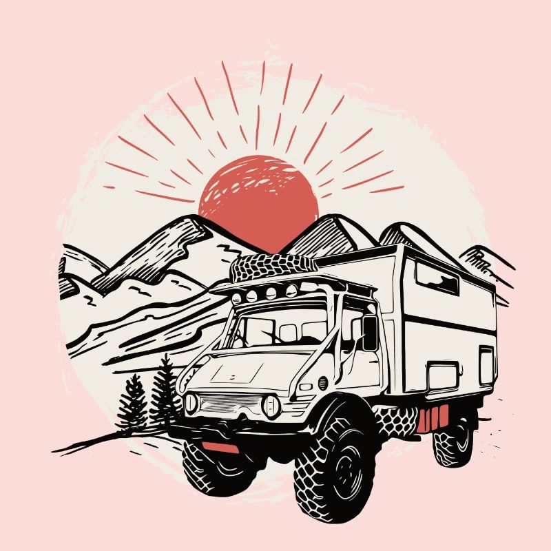 Camping - Unimog - Aventure - Oldtimer