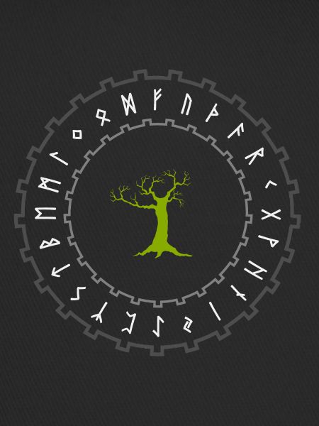 Rune als Runenrad