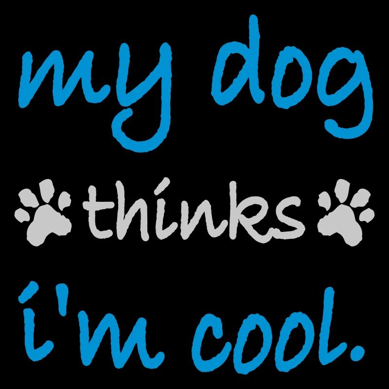 Dog thinks im cool