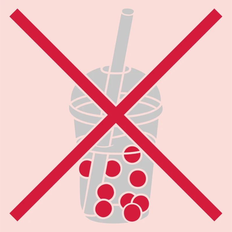 Zone Bubble Tea interdit