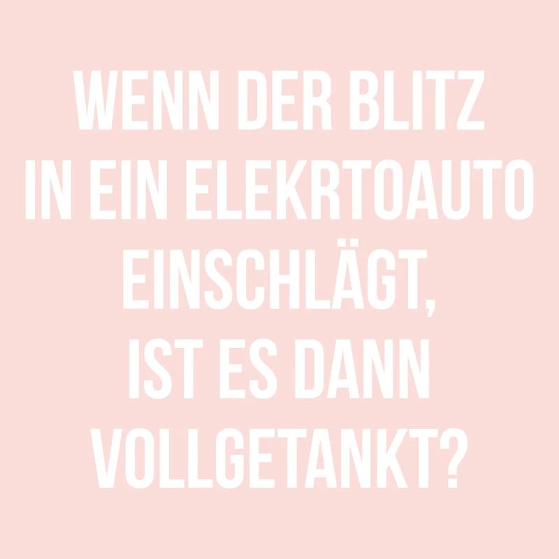Wenn der Blitz in ein E Auto einschlägt getankt