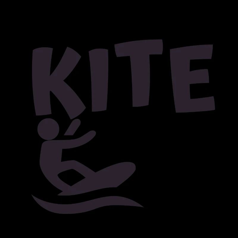 Kitesurf | logo et dessin Kite pour Kitesurfer