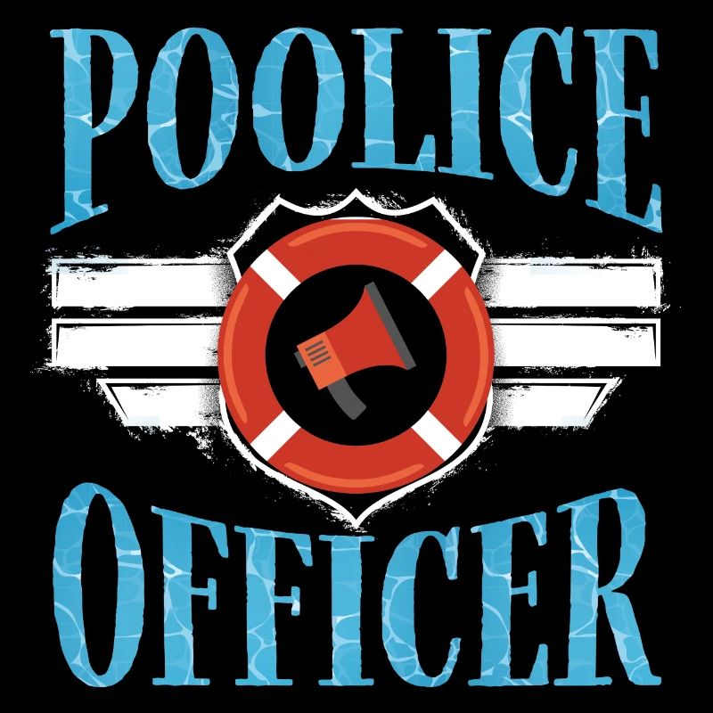 Pool Guy Cleaner Pool Service Poolice Officer