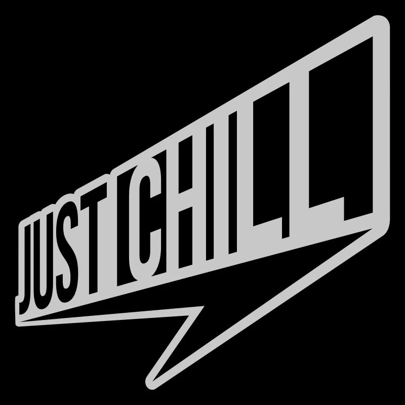 Just Chill Text Logo