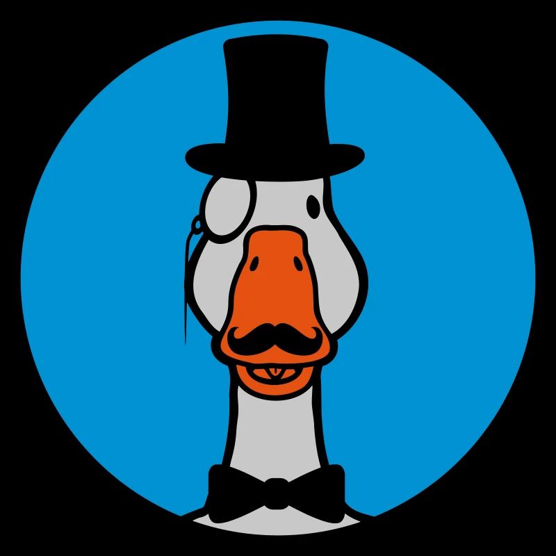 Comic Gans Sir Monokel